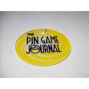 Star Wars Episode I Pinball Keychain Original Promo Plastic Pin Game Journal